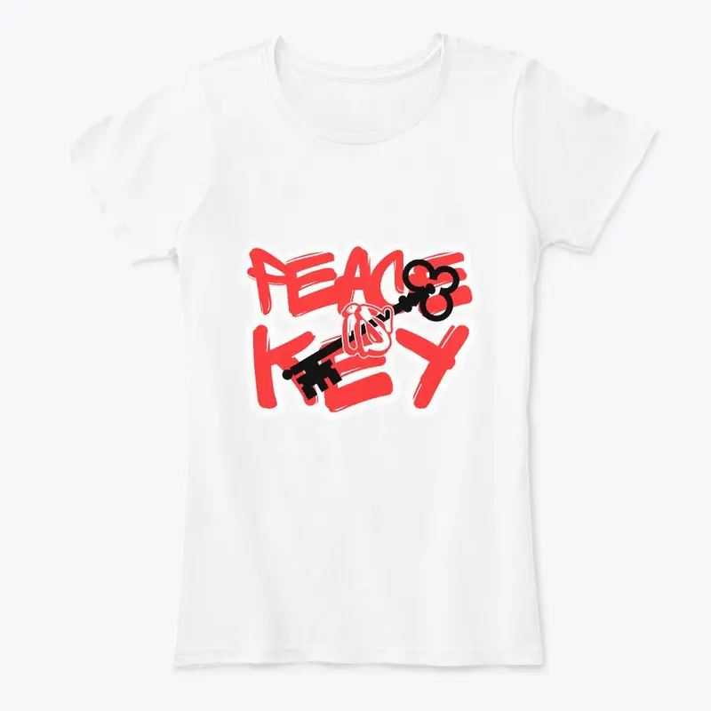 Peace is Key - Red